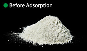 T-Shell Super Desiccant Before Adsorption